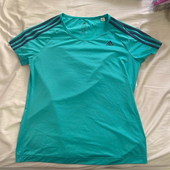 Adidas CLIMATE Women’s Athletic Short Sleeve - Picture 1 of 4